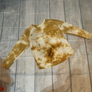 Size XL NWOT Mustard and white